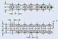 Dimensions<!--304 Stainless Steel Chain-->