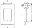 Dimensions<!--Steel Detachable Chains-->